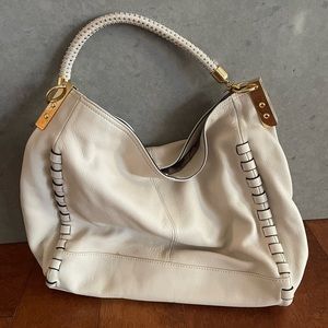 Vince Camuto cream leather purse